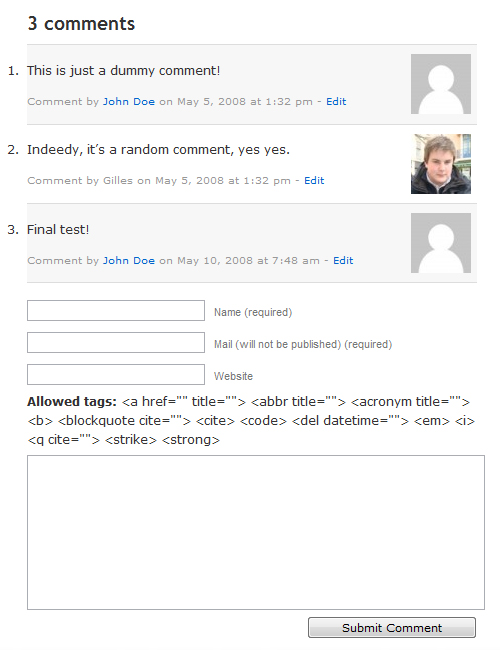 allowed tags