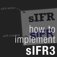 How To Implement sIFR3