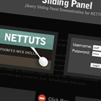 Top Panel With jQuery