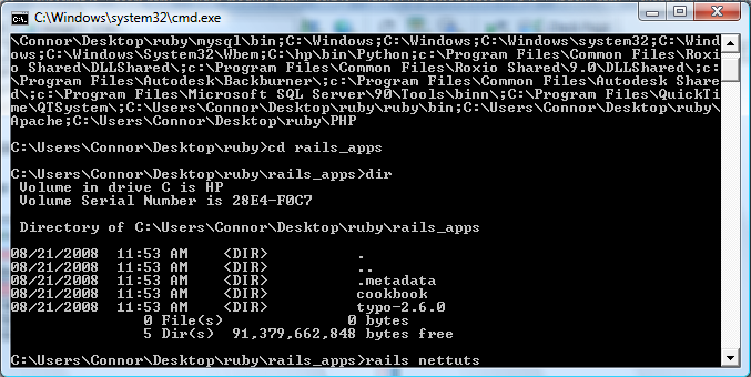 Console Create Nettuts