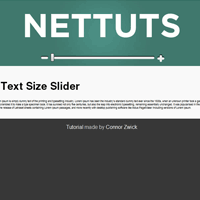 jQuery Text Slider