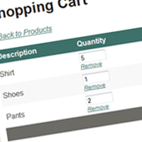 Shopping Cart in ASP.NET