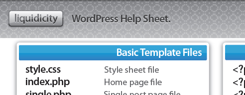 WordPress Cheat Sheet
