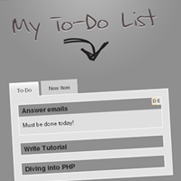 New Plus Tutorial: How to Code a Fun To-Do List With PHP and AJAX