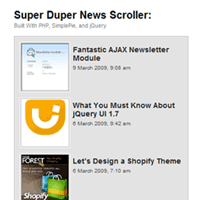 How to Build a Simple News Scroller