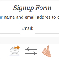 Member signup with email verification