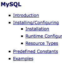 Installing MySQL