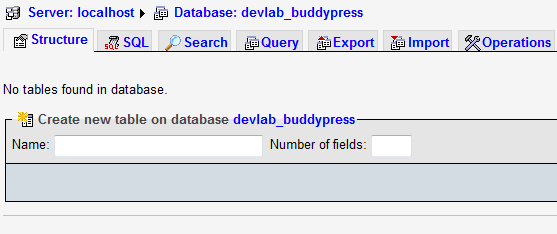phpMyAdmin