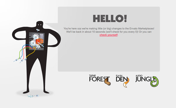 Envato Marketplace 404 Page