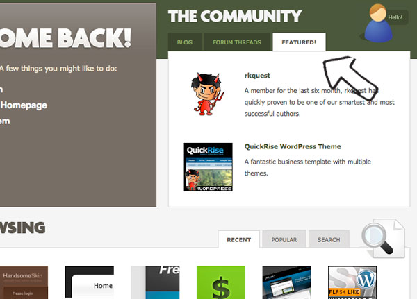 Featured Section