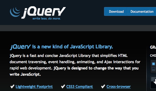 jQuery Homepage