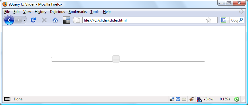 Slider Widget