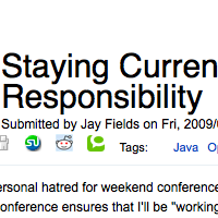 	Staying Current: A Software Developer's Responsibility