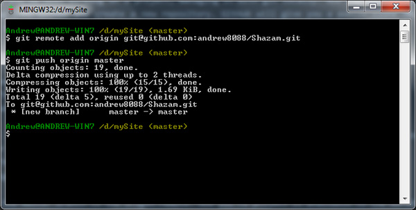 Git push