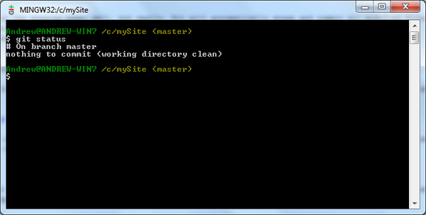 status, clean