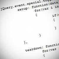 Custom Events and Special Events API in jQuery