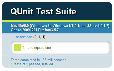 a boolean assertion