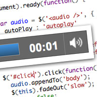 Quick Tip: The HTML 5 Audio Element