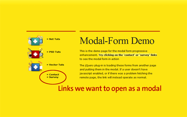 A Modal Form